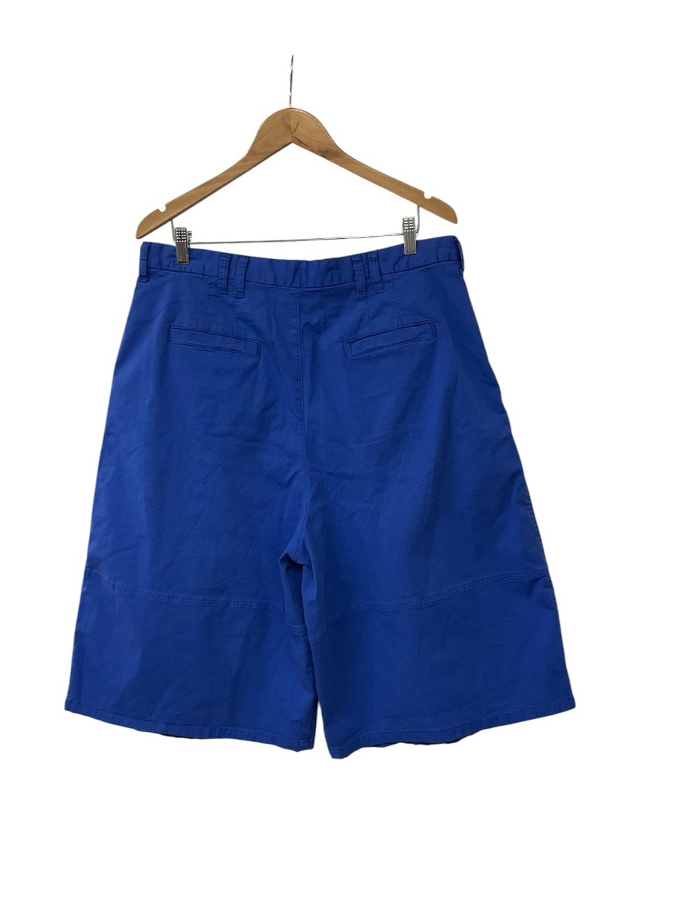 Anthropologie Pilcro Wide-Leg Crop Balloon Trousers in Dazzling Blue 29 - Picture 3 of 6